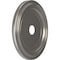 Ekena Millwork Traditional Thermoformed PVC Ceiling Medallion Fits Canopies up to 13 1/2-in., Aged Dark Steel CMP22TRCST - alternate 4